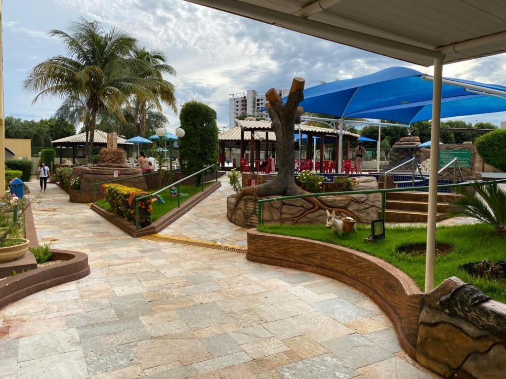 Flats Proximo Ao Shopping Singapura - Pode Descer Com Bebidas Para O Park Aquatico 1105 Caldas Novas Exterior foto